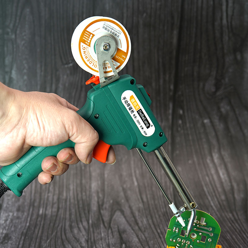 手动出锡烙铁60W外热焊锡枪