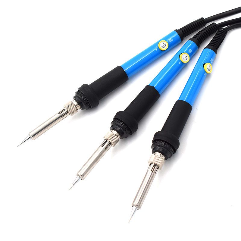 蓝色旋钮调温电烙铁